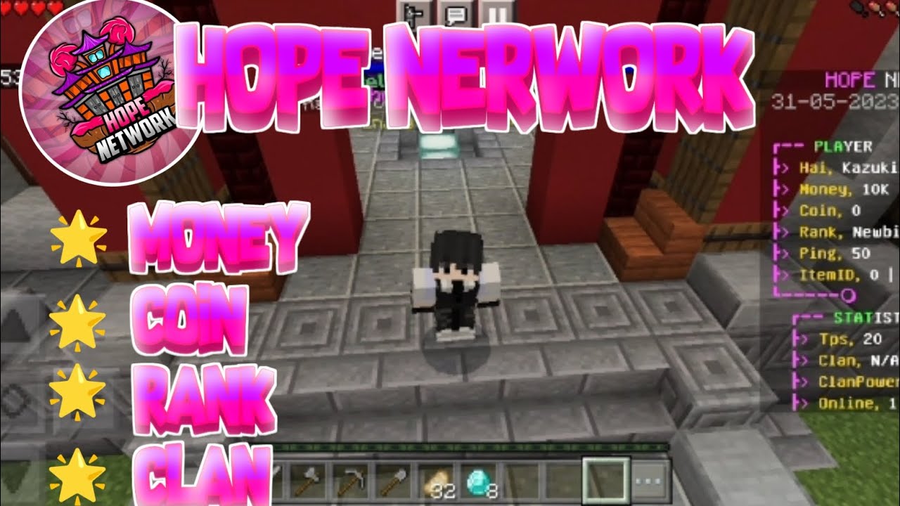 OPEN MEMBER HOPE NETWORK SERVER MC 1.19.80 - YouTube