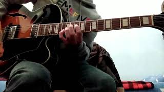 power funk groove in C minor improv Guitar
