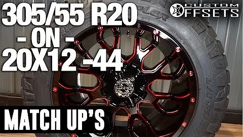 Custom Offsets Match Up: 20x12 on a 305/55 R20
