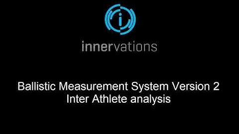 Between athlete comparison of countermovement jump performance using the BMSV2