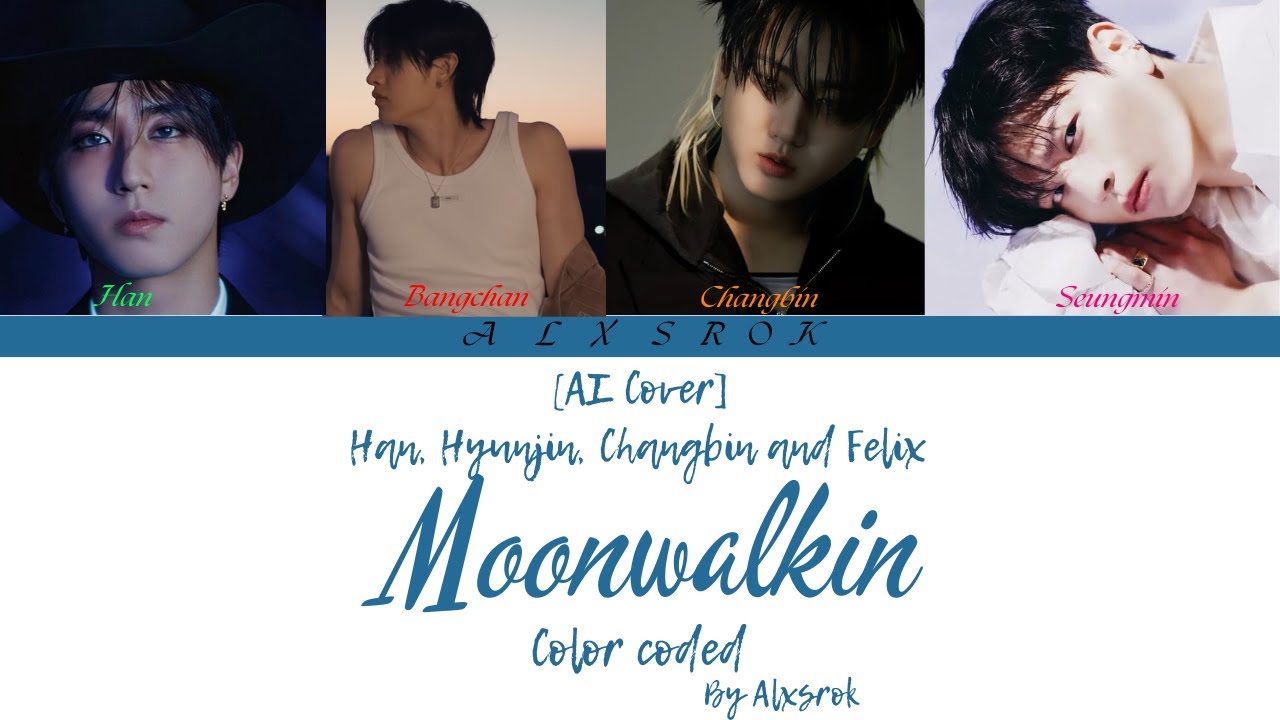 [AI COVER] Straykids - 'Moonwalkin' (Color Coded)