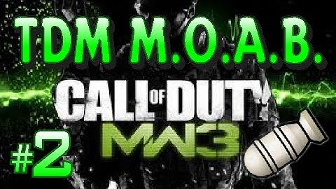 🔵 Call of Duty Modern Warfare 3 - SOLO TDM MOAB - MW3 MOAB Gameplay