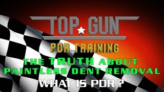 The TRUTH about Learning Paintless Dent Repair. #1 What is PDR? The TRUTH about Learning Paintless Dent Repair. #1 What is PDR?