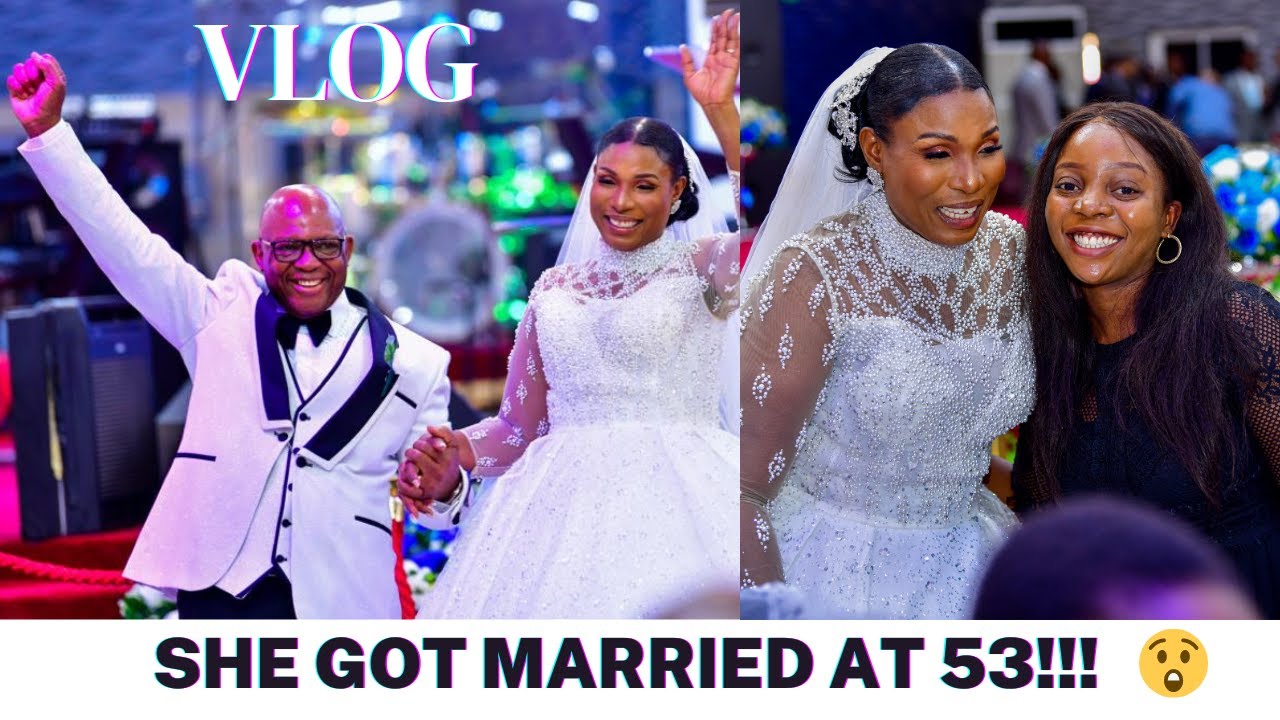 She Miraculously Got Married at 53, Husband is 63, Full Wedding Vlog at Living Faith| Bishop Oyedepo
