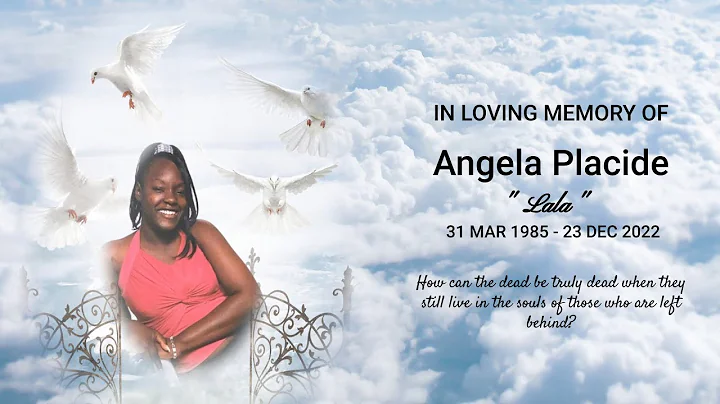 Funeral Service & Celebration of Life - Angela Pla...