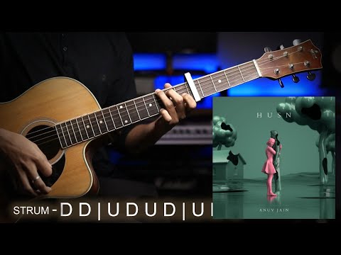 HUSN (Anuv Jain) Easy Guitar Chords & Strumming Lesson