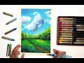 Mungyo water-soluble oil pastels 🎨Review and Demo