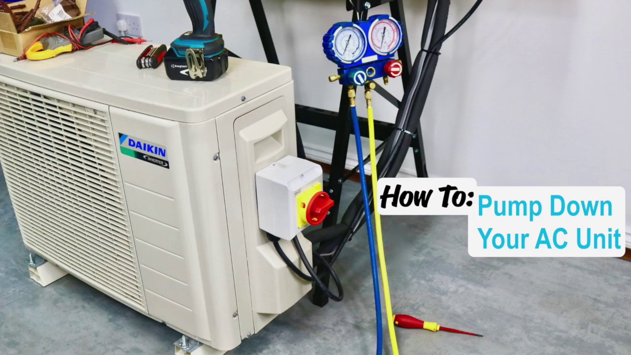 How To Pump Down An Air Conditioner | Ecs