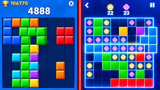 🧩 Block Blast Puzzle VS Block Puzzle 💥 | All Levels | Satisfying Gameplay screenshot 2