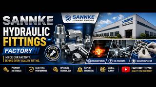 SANNKE Hydraulic Factory | Hydraulic Fittings & Manufacturing#machine
