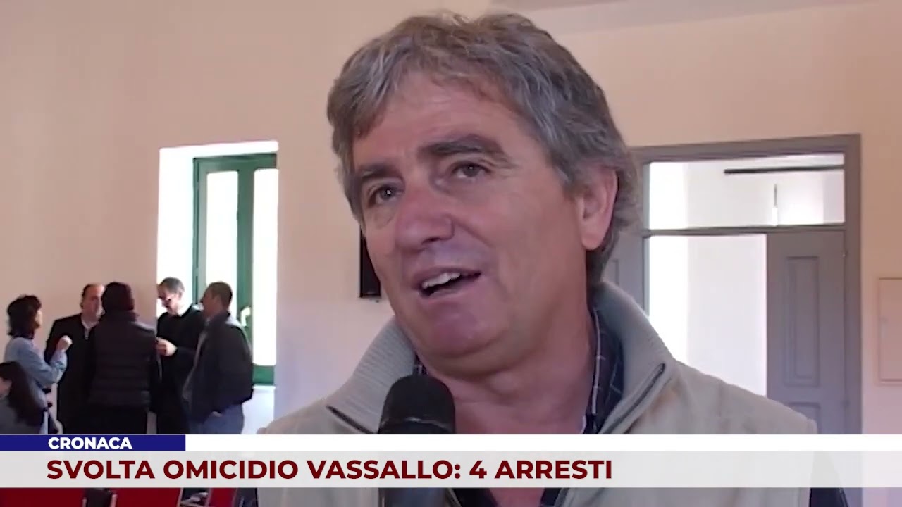 CRONACA. SVOLTA OMICIDIO VASSALLO: 4 ARRESTI
