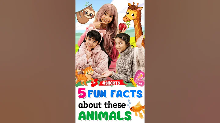 5 Fun Facts about these Animals 🦒, Kids English Practice | Adi Keshari Connection #shorts