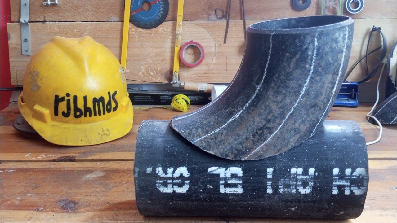 تصنيع الكوع الشوز Swept elbow branch