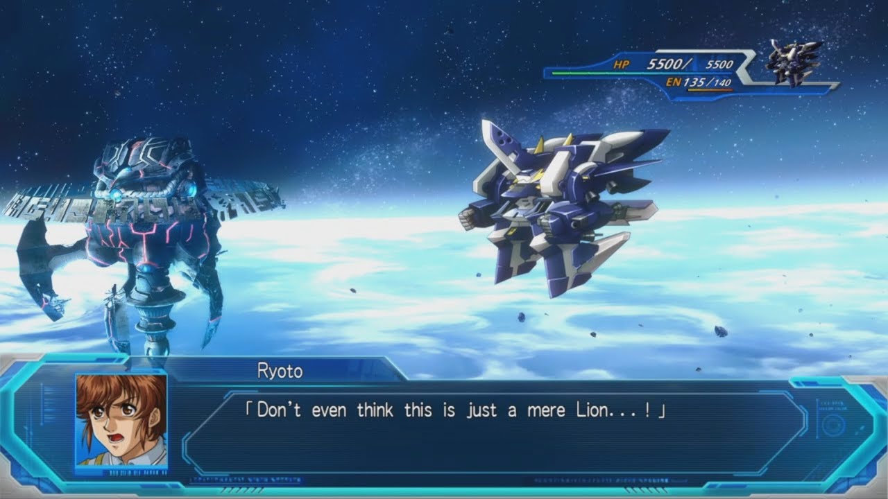 Super Robot Wars OG Moon Dwellers - Armorlion Attacks