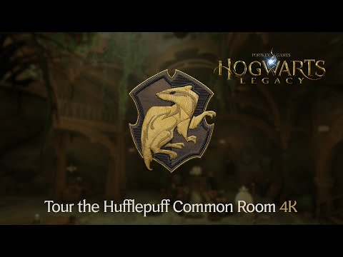 Hogwarts Legacy - Tour the Hufflepuff Common Room [4K]