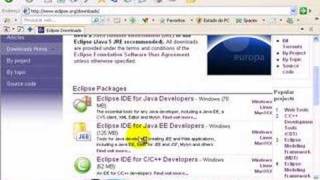 aula 130 java ee - Baixando o Eclipse