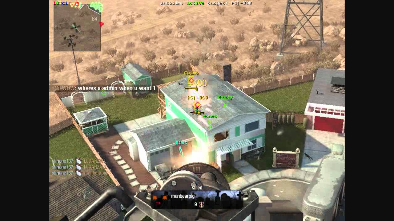 187ci Blackops ChopperGunner Aimbot Footage