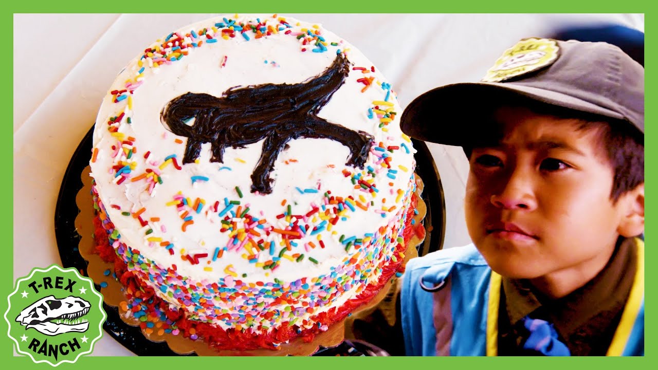 Ranger Orson's Birthday Cake Surprise! | T Rex Ranch | Learning for ...