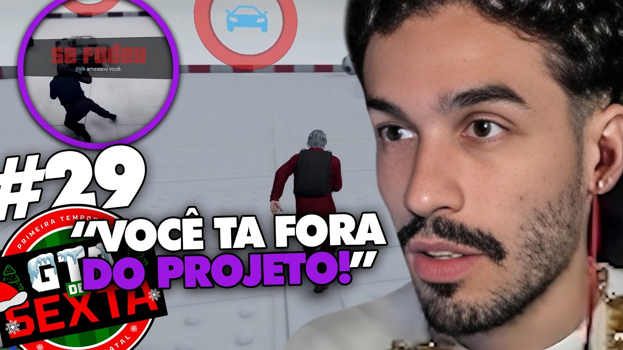 GTA DE SEXTA: TA TODO MUNDO FORA DO PROJETO! - #29 | Clipes do Stag
