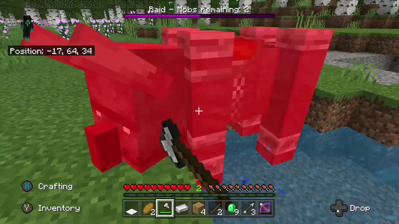 A PILLAGER RAID!!! WitherExplosions Minecraft Series Part 4 - YouTube
