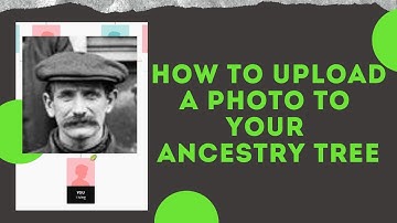 How to upload a photo to your Ancestry family tree