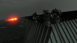 Massive Explosive Barrel Chain Source 2(Half-Life:Alyx) Unedited Sequence Single Cam One Take 60fps