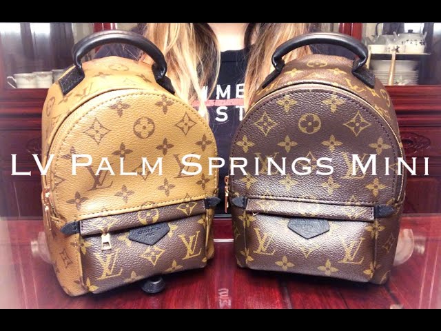 LOUIS VUITTON New Version Palm Springs Mini Backpack- First Impressions & Mod  Shots 