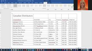 Activity 2 3   Exporting an Access Report to Word