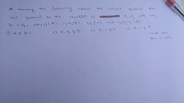 Chemical sciences solved problem of CSIR Net ,dec-19,2016