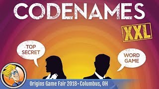 Codenames XXL — game preview at Origins 2018