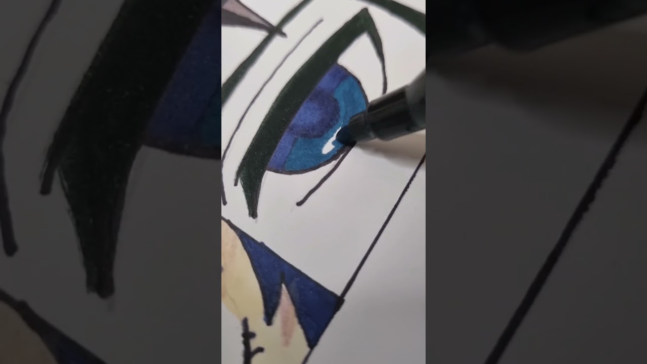 Day 5 of drawing anime eyes 