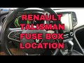 Renault Talisman 2018  Fuse Box Location 💻🚗👨‍🔧