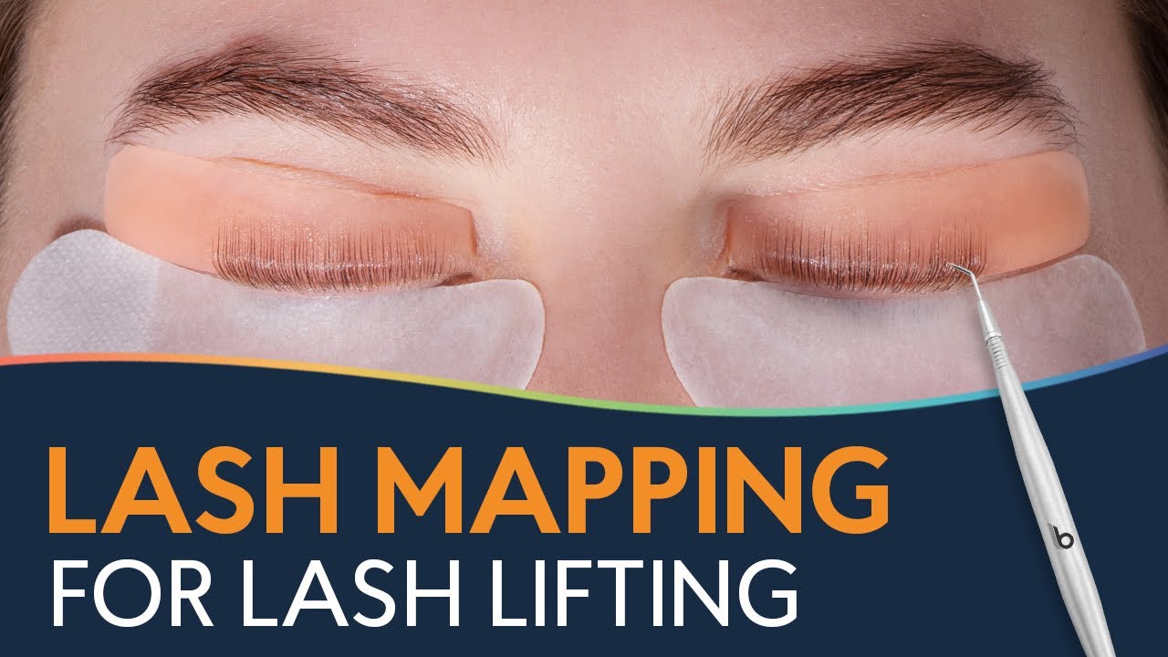 LASH MAPPING for lash lifting 🌟 How to choose a pad for lash