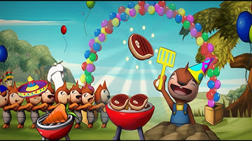 Go Home Dinosaurs! - Intro & Level 1-1 To 1-8