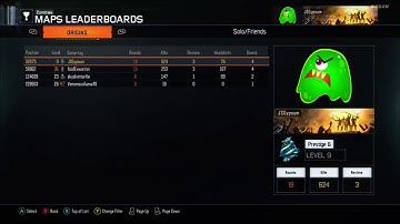 call of duty black ops 3 Shi No Numa world record no gobble gums solo