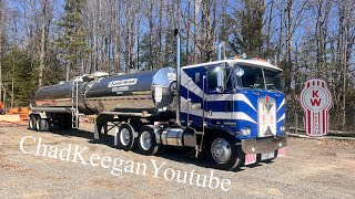 Cabover Pulls Tanker For The First Time