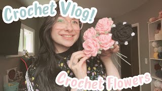 Come With Me For A Week Of Crochet | Crochet Vlog | Crochet Flowers