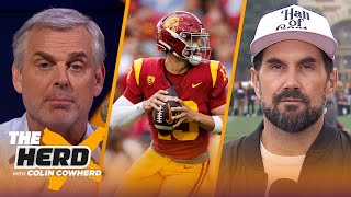 Caleb Williams works out for USC Pro Day, Which QB prospects will be successful? | NFL | THE HERD
