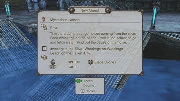 Xenoblade Chronicles - Mysterious Noises - Fallen Arm