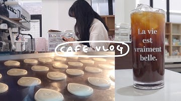 오픈한지 한달.. 초보 사장의 하루 | 1인 소품샵 카페 브이로그 korea cafe vlog