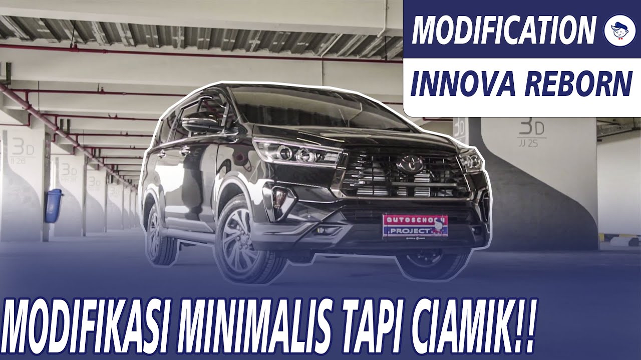 MODIFIKASI INOVA REBORN FULL BLACK CHROME DAN POWER BACK DOOR YANG ...