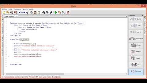 17 pseint matriz ingresar imprimir