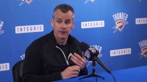 4.26.17 Thunder Exit Interviews with Billy Donovan (Part 3 of 3)