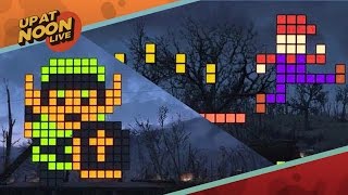 People are Making Insane Pixel Art in Fallout 4 - Up At Noon