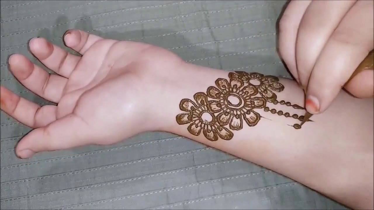 Amazing Henna Design - YouTube