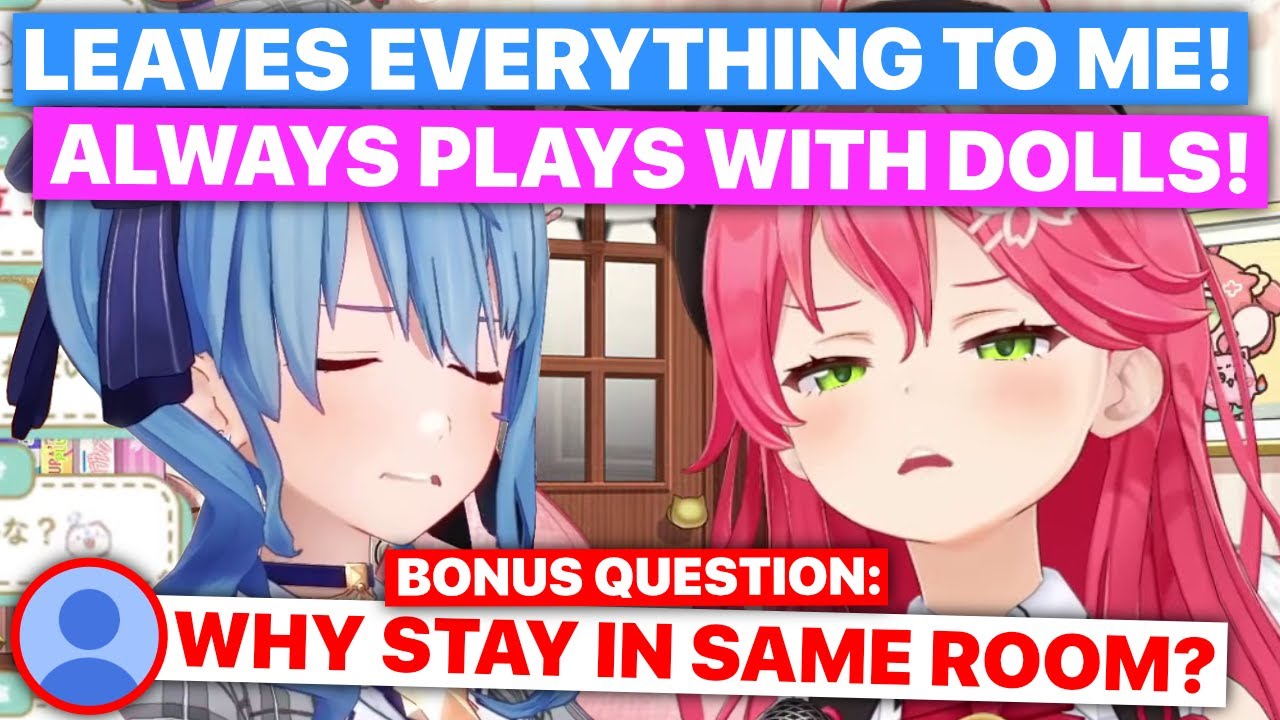 MiComet Complain About Each Other Affectionately (Suisei & Miko / Hololive) [Eng Subs]