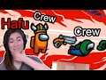 10 IMPOSTER GAME?! - Crew vs Crew INSANITY | Hafu Among Us