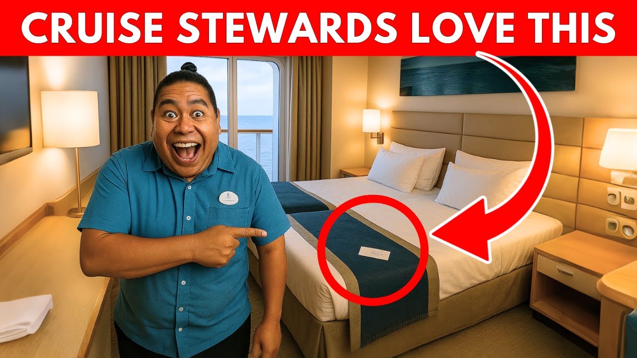 14 Things Your Cruise Cabin Steward Secretly LOVES You’re Doing