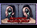 ALIEN HALLOWEEN MAKEUP TUTORIAL