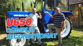 Fermierul Fănel Pețanca - Tractor U650 complet recondiționat